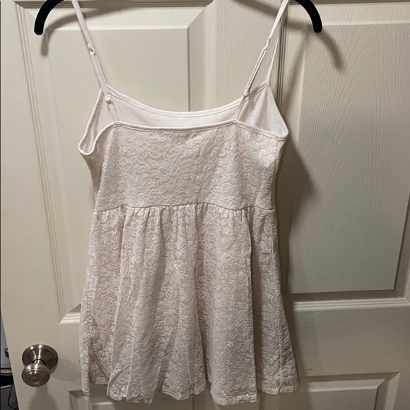 Garage White Floral Tank Dress - Picture 5 of 5